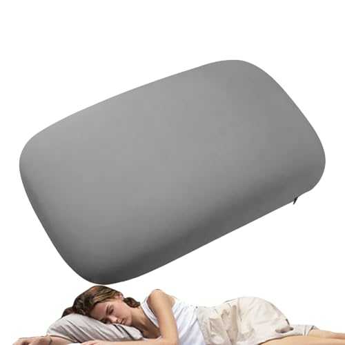 TABSIRAH Camping Pillow | Headrest for Sleeping | Soft Foldable Cooling Memory Foam Pillow for Travel, Camping, Hotel, Flight, Home, Outdoors