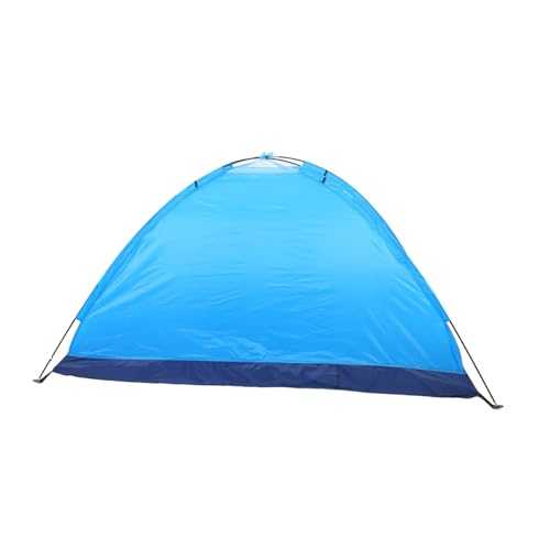 Happyyami Double Layer Camping Tent for Couples Lightweight Outdoor Shelter for Beach Parks Hiking and Backpacking UV Protection Survival Tent