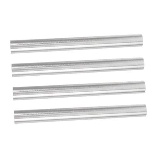 BELLIFFY 4pcs Tent Pole Connector Tubes Lightweight Aluminum Alloy Tent Repair Parts Durable and Easy to Use Accessory for Quick Fixing