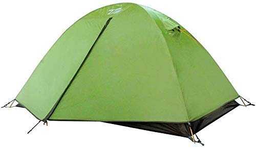 Tent Windproof Waterproof Camping Tent 3 Season Camping Tent Outdoor Shade Canopy Waterproof Tarp for Wilderness Survival Mountaineering-2 Person Tents Outdoor Camping Supplies Easy Large Capaci