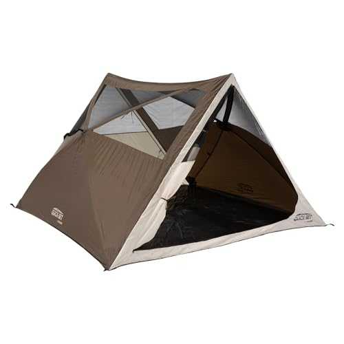 CLAM Quick Set A Frame Tent Portable Outdoor Hiking Camping Shelter