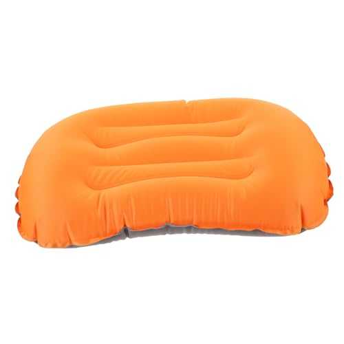 Toyvian Portable Inflatable Pillow Ergonomic Travel Cushion for Office Naps Outdoor Camping and Beach Relaxation Compact Easy Inflate Design for Neck and Comfort