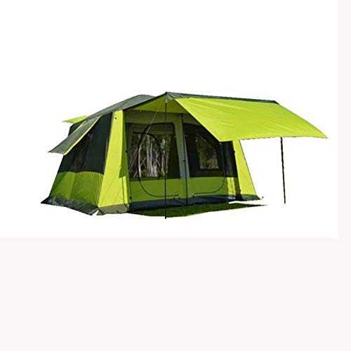 8-12 Person Ultralarge Tent Double Layer Waterproof Windproof Anti Super Strong Camping Tent Large Gazebo