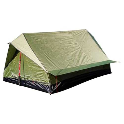 Camping Tent,Windproof Hiking Shelter | Windproof Rainproof 1-2 Person Tent for Backpacking Camping Outdoors Survival