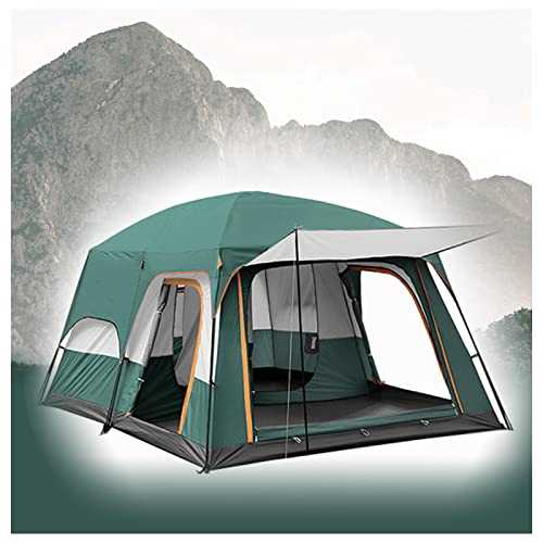 8 Man Tent 5 to 8 People Spacious,Insect Proof Quick Erect Tents, Advanced Stable Blackout Tents for Camping for Camping Safehappy