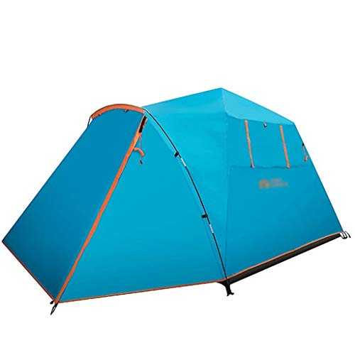 Camping Tent Automatic Speed Open Outdoor Tent Large Space Family Tent Double-layer Picnic Camping Tent Easy Setup for Outdoors