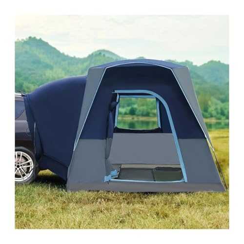 Ice Fishing Tent Tent with Movie Screen Weather Resistant Portable for Car SUV Van Camping, Includes Rainfly and Storag Shelters