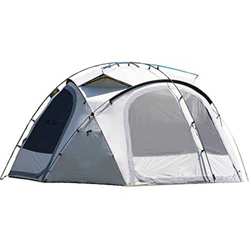 Camping Tent Double Layer Family Dome Tent with Removable Rain Fly, Easy Setup Instant Cabin Tent for Camp Backpacking Hiking