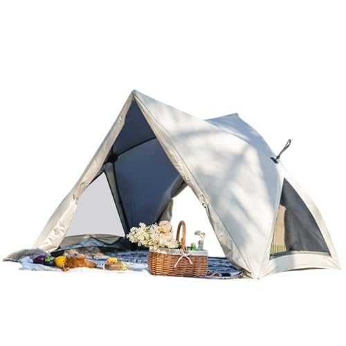 Tents for Camping - Backpacking Tent - 3-4 Person Lightweight Automatic Camping Shelter With Carrying Bag for Backpacking Hiking Beach Use