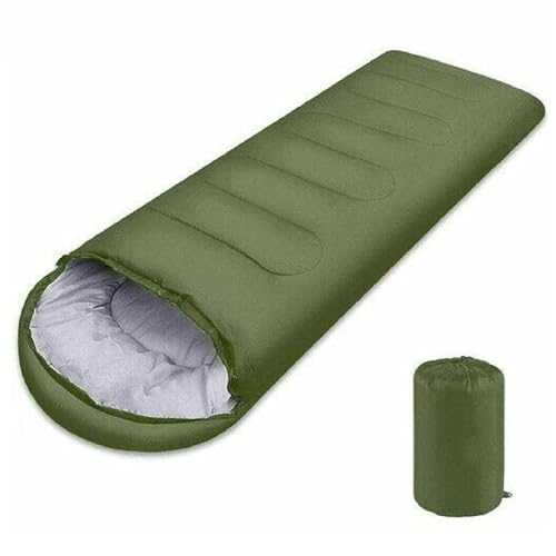 Rynli Sleeping Bag for 3 Season Camping, Lightweight Single Envelope Design, Stormproof for Outdoor Adventures