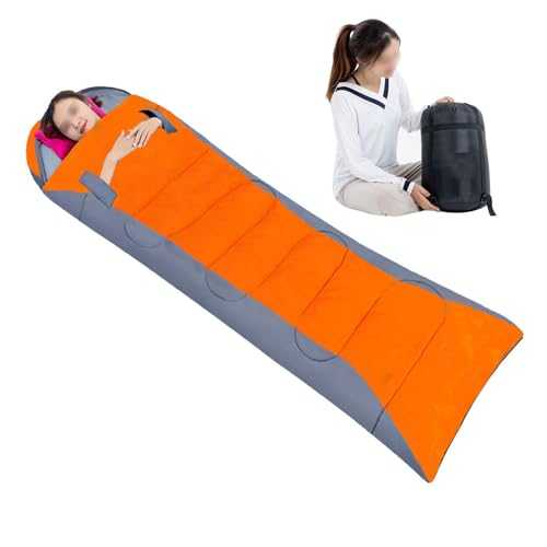 ZAGH Windproof Sleeping Bag 3-4 Season Sleeping Bag for Kids and Adults- Water Resistant Light Weight Sleeping Bag For Camping Hiking Festivals Backpacking and Outdoors, 220x75cm