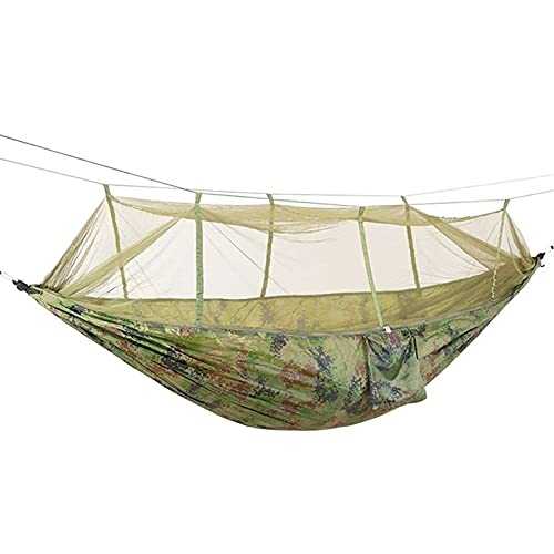 Camping Hammock,2 Person Parachute Hammock Tent for Outdoor Hiking Backpacking Backyard Patio