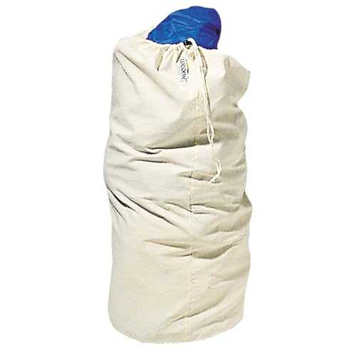 Storage bag for sleeping bags - cotton, beige