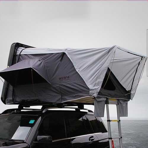 Instant Tents for Camping ABS Housing Metal Frame Car Tents for Camping Suv Rooftop, for Travel & Outdoor Adventures(160 * 210 * 125cm)