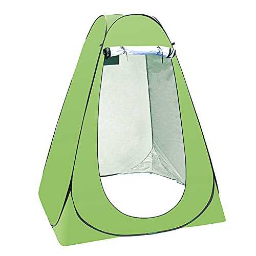 Portable Outdoor Pop Up Privacy Shower Tent, Camping Toilet Tent - Rainproof Windproof Shelter Beach Tent, for Camping