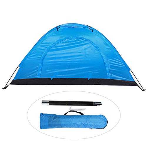 Single Person Tents for Camping, Outdoor Leisure Waterproof Tent for Camping Fishing Climbing Hiking and Backpacking, Easy Setup with Carrying Bag