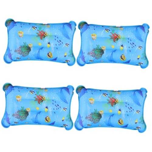 Mipcase 4pcs Water-filled Cooling Pillow for Summer Inflatable Camping Pillow Adults