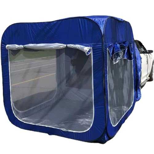 Pop Up Car Rear Tent, SUV Tents for Camper Caravans, Motorhome Tents, Multipurpose Truck Tent, Camping Tent, Connected To Vehicle