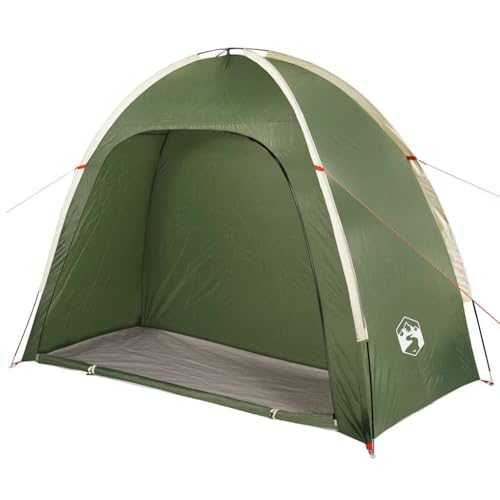 vidaXL Green Waterproof Storage Tent - All-Weather Polyester Camping Organizer with Easy Setup, Ample Space, Portable Design