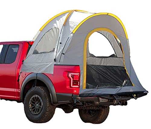 MFYDPP Compact Truck Tent For Camping With Waterproof Rainfly, Pickup Tent/Truck Bed Tent For Outdoor Camping Easy-to-Set Tent Suitable For 1-3 Persons(Size:Width 170cm)