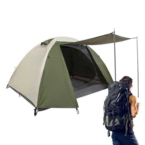 Camping Tent 2 Person - Lightweight Instant Setup Camping Tent With Carry Bag| Portable Beach Canopy Shade Tent| Waterproof Windproof Tent For Camping, Festivals, Backyard And Sleepovers