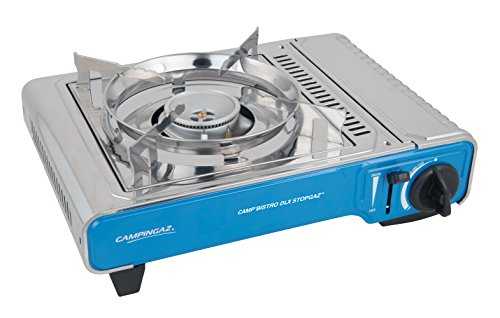 Campingaz Camp'Bistro Gas Stove, Camping Stove 1-Bulb, 2,200 Watt Power, Compact 1-Burner Outdoor Gas Cartridge Stove with Carry Case