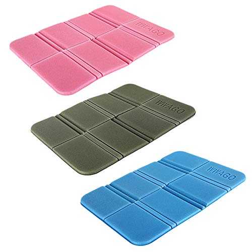 DMFSHI Outdoor Foldable Seat Mat, 3 PCS Portable Waterproof Seat Pad, Outdoor Foldable Cushion For Picnic Park Hiking, XPE Foldable Seat Mat