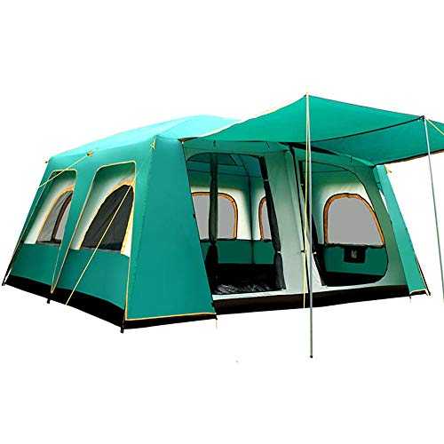 Winter Tent Wind Fourth Quarter Stand-alone Two-door Tent Camping Tent Immediate 16 People Backpacking Climbing Fishing for Family Short Weekends