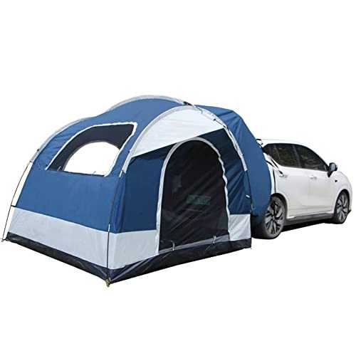 Hot Tent，Winter Tent，Teepee， Car Awning Sun Shelter Universal Camping Tent Portable Waterproof Roof Top Tent Car Canopy for SUV Minivan Hatchback Camping Outdoor Travel,