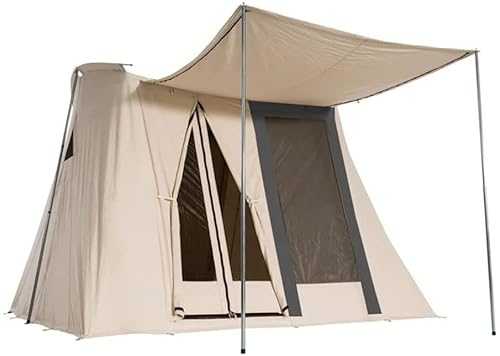 5-8 Person Camping Ten Family Cabin Tent Outdoor for Hiking Backpacking Traveling - Glamping Tent Windproof Easy Set Up