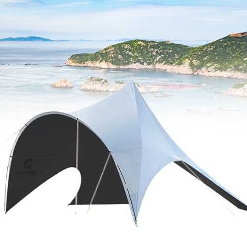 Beach Tent, Outdoor Pop Up Beach Shade Canopy,Beach Tent Sun Shelter with Carrying Bag, Suitable for 5-8 people,for Camping Trips, Fishing, Backyard Fun or Picnics