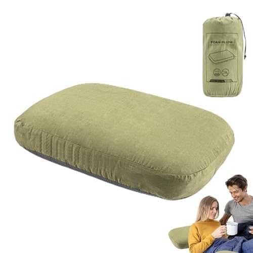 Camping Pillows, Slow Hiking Pillow - Lightweight Washable Camping Pillows, Compression Pillows for Travel, Home, Car