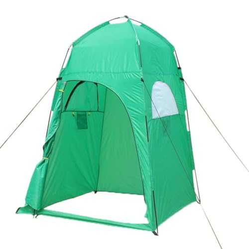 DONGSHUAI Waterproof Portable Camping Privacy Tent Instant Toilet Shower Changing Room Pop-Up Tents with Bag,Green