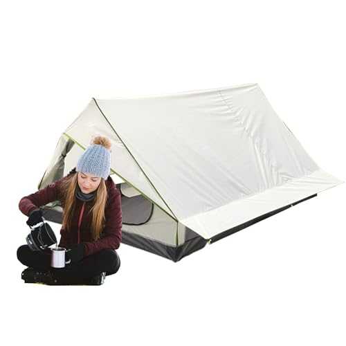Waterproof Tent - Lightweight Hiking Shelter,Windproof Rainproof 1-2 Person Tent for Backpacking Camping Outdoors Survival