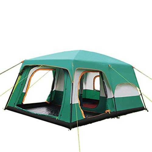 Tent Windproof Waterproof Camping Tent Automatic Tent Outdoor Thickening rain Two Room one Hall 3-4-5-8 People Double 2 People Family Camping Camping Account Outdoor Camping Supplies Easy Large