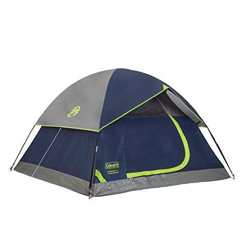 Coleman Sundome 4 Person Tent (Green and Navy color options)