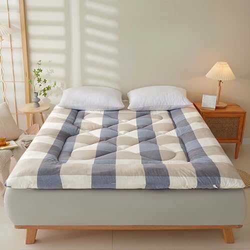 Japanese Floor Mattress Single Soft Breathable Futon Mattress Mat Portable Roll Up Folding Bed Pad for Home Camping Couch Floor Lounger 180x200cm