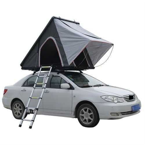 Car Rooftop Tent Hardshell Pop Up for Cars Trucks SUV Camping Outdoors Sleeps 1 2 Persons