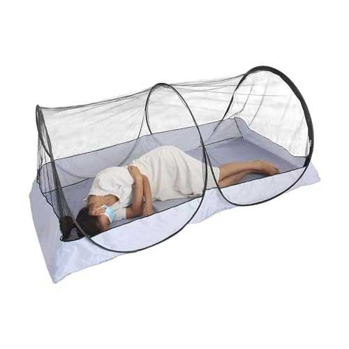 mimika Screen House Tent - Single Person Pop Up Camping Mesh Tent,Single Screened Canopy Tent with Carry Bag for Hiking, Camping, Backyard, TSMVF8KE8RDE5R6MSNQP