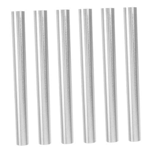 YARNOW 6Pcs Tent Pole Repair Kit Lightweight Aluminum Alloy Tubes for Easy Replacement Compatible with Various Tents and Canopies Portable Camping Accessory
