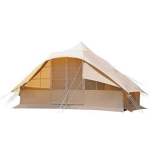 Large Outdoor Glamping Inflatable Glamping Tent Inflatable Tent Camping Cabin Integrated Air Column Quickly Set Up