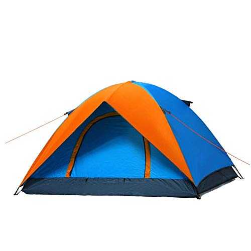 Teepee Tent Outdoor Large Double-layer camping tent 3-4 person awning, family camping tent, 100% UV protection,200 * 200 * 130cm Household faucets