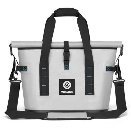 Vogano Portable Soft Cooler, Insulated Leak Proof Cooler Bag，Portable Ice Chest for Camping, Fishing, Outdoor, Picnic, Lunch, Beach, Drink, Travel, Party