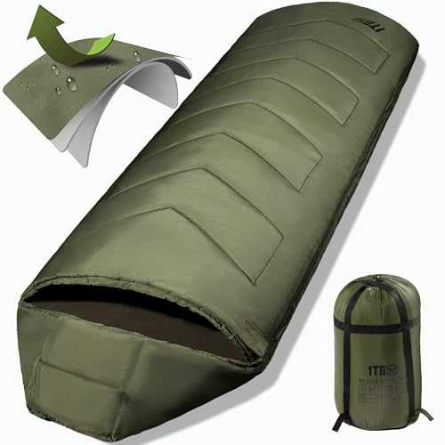 Sleeping Bags for Adults, 34°F to 43°F Lightweight Warm Cold Weather Sleeping Bag for Camping Gear Equipment, Backpacking, Hiking, and Hunting with Compression Sack - Valentine’s Day Gifts