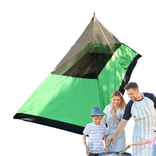 Lightweight Bivy Tent - Lightweight Rodless Tent | Camping Canopy Tent, Backpacking Tent Waterproof, Instant Triangular Tent for Camping Hiking