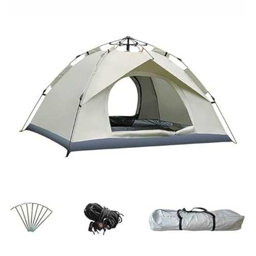 2-3 Person Camping Tent- Instant Quick Open, Waterproof Windproof Easy Set up Tent, Portable Dome Tent for Camping Hiking Backpacking Traveling