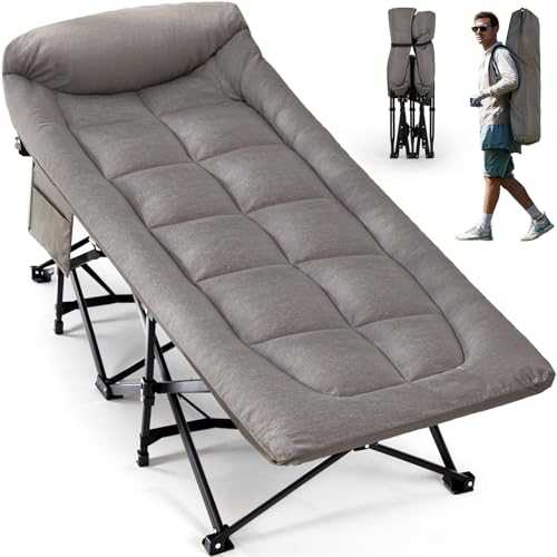 OVERMONT Oversized Folding Camping Bed for Adults