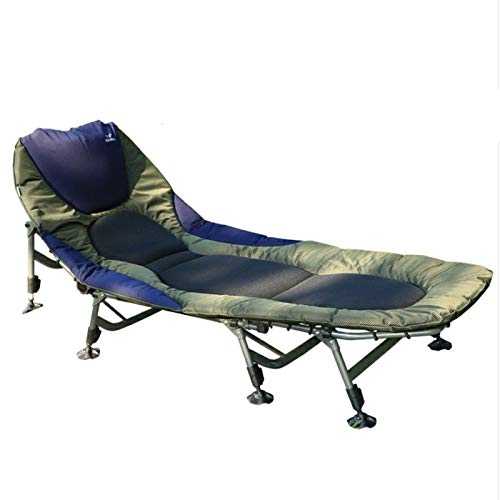 Furniture Oxford Portable Folding Tent Camping Cot Bed Multifunctional Portable Light Lifting All Terrain European Fishing Chair Portable Compact for Outdoor Travel Comfortable for O, Onesize