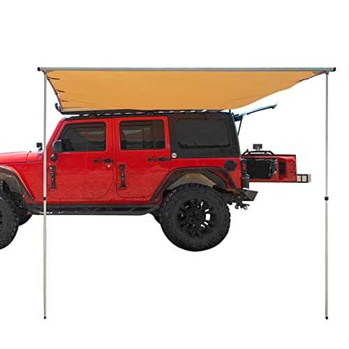 SUV Tent for Camping, Car Tent,Outdoor Hiking Large Car Tent Camping Shelter Self Driving Travel Car Rear Side Tent Trailer Tent Roof Top