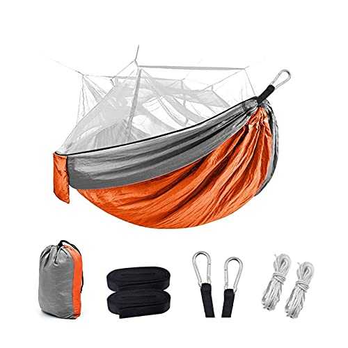Mosquito Net Hammock for 2 Persons - Portable Anti-Mosquito Camping Tent for Outdoor Use